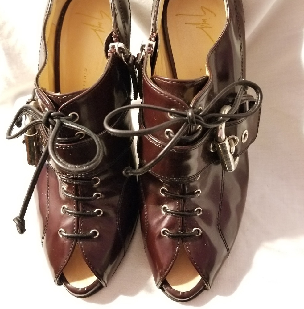 Giuseppe Zanotti shootie bootie mirror stiletto - Picture 3 of 8